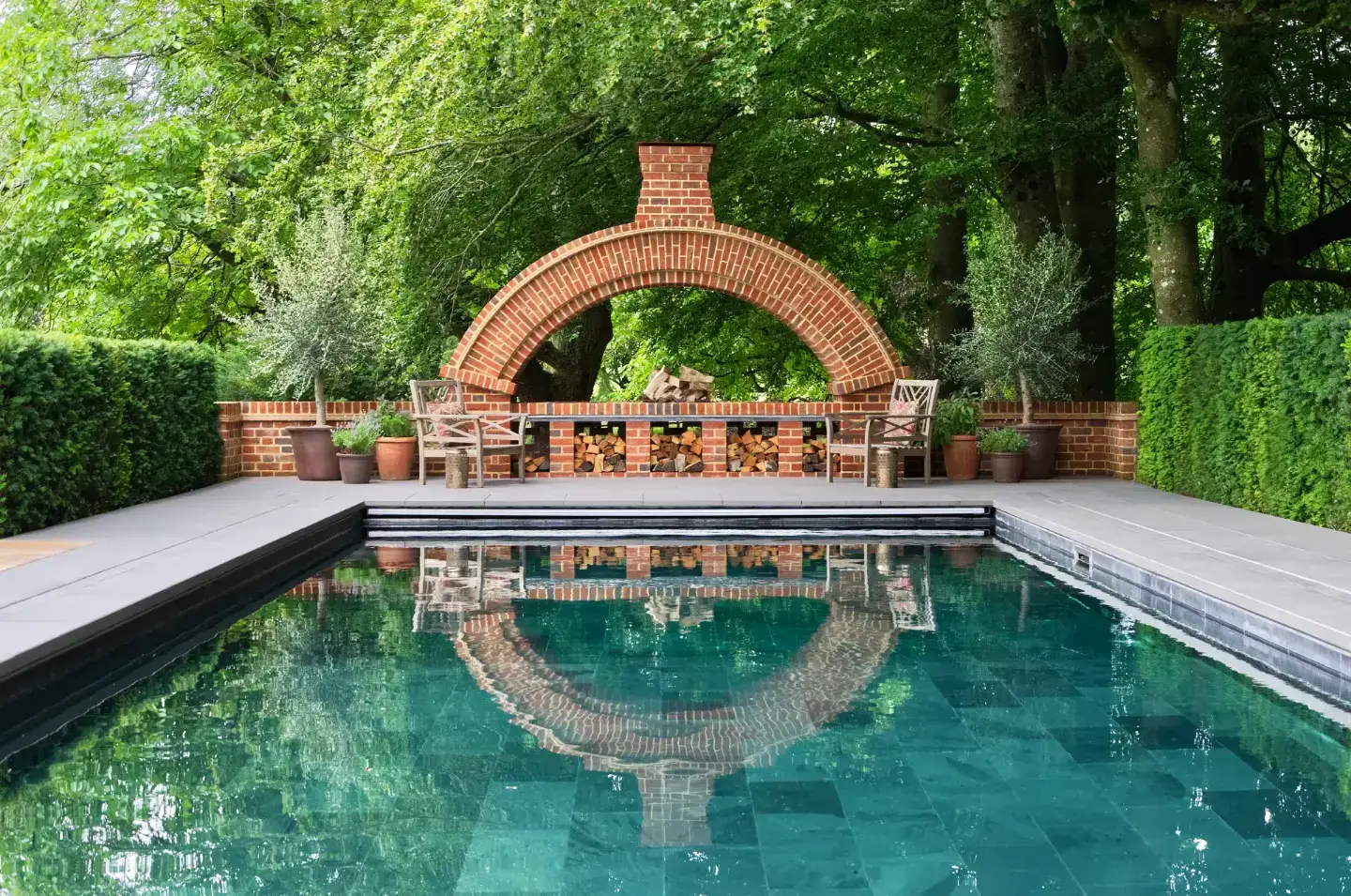 An outdoor room with a different rhythm — Embodying Tranquility